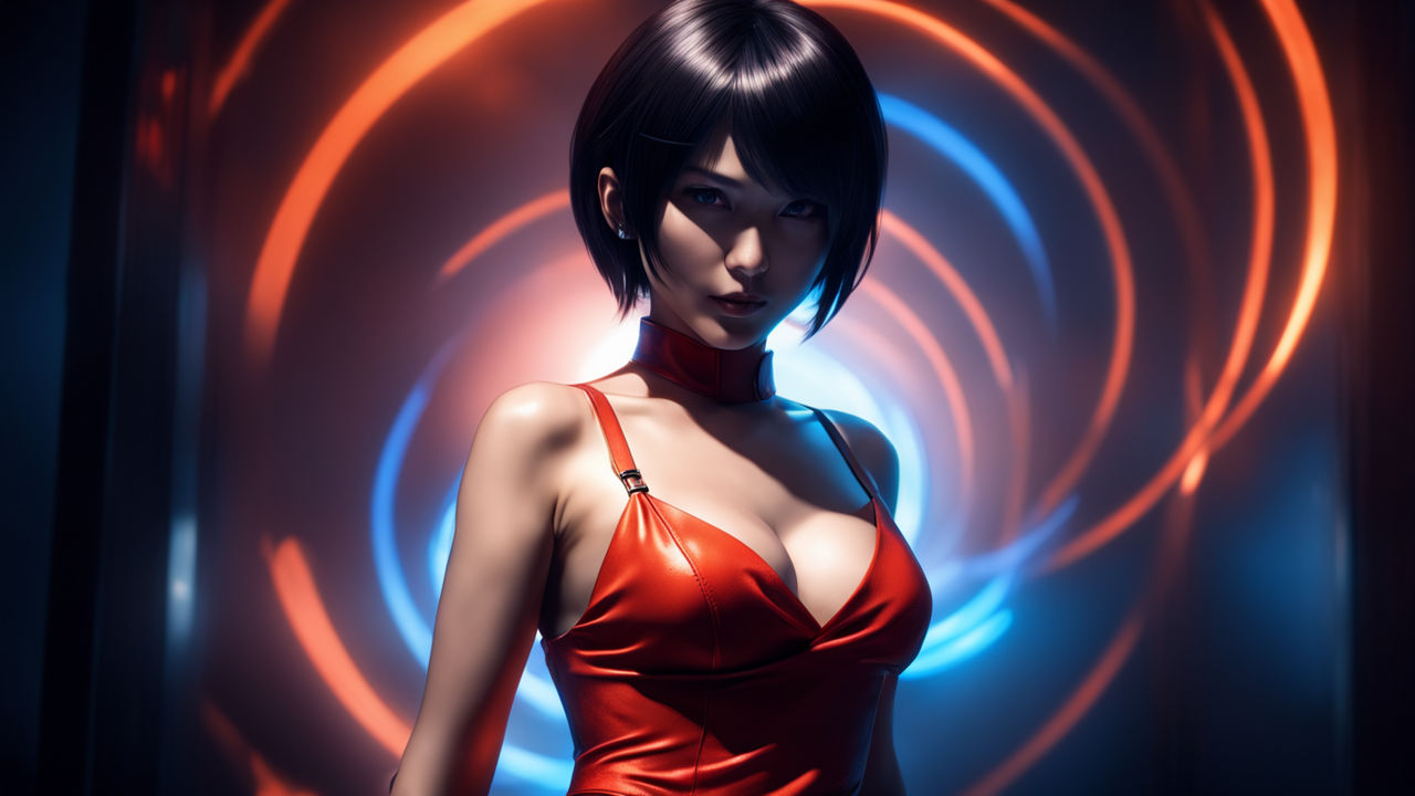 Ada wong spirit digital art