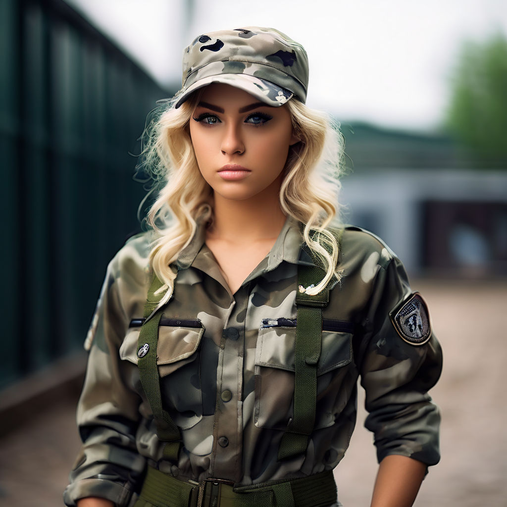 Army girl sexy