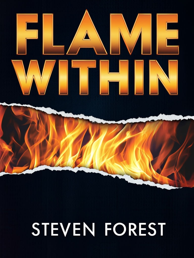 Bold Fiery Design for Flame Within by Steven Forrest EBook Cover