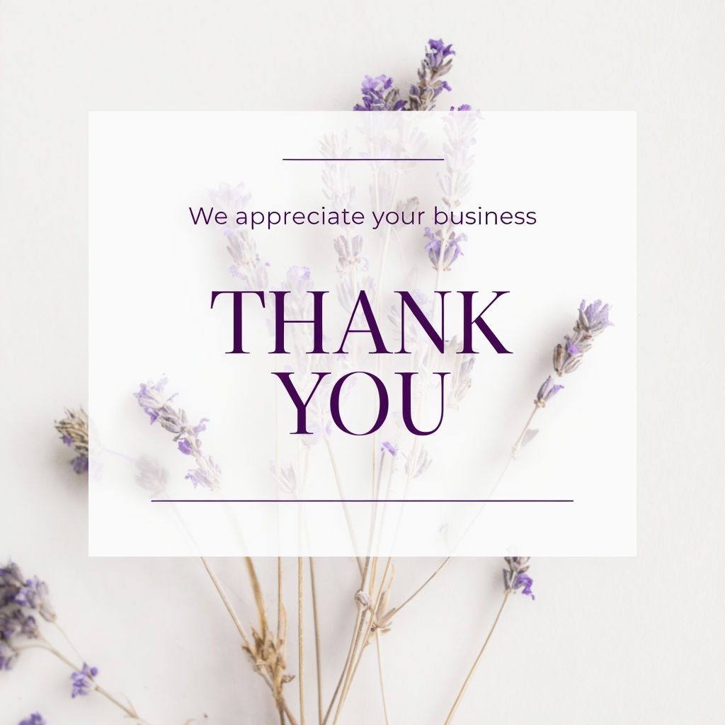  Minimalist Thank You Social Media Post