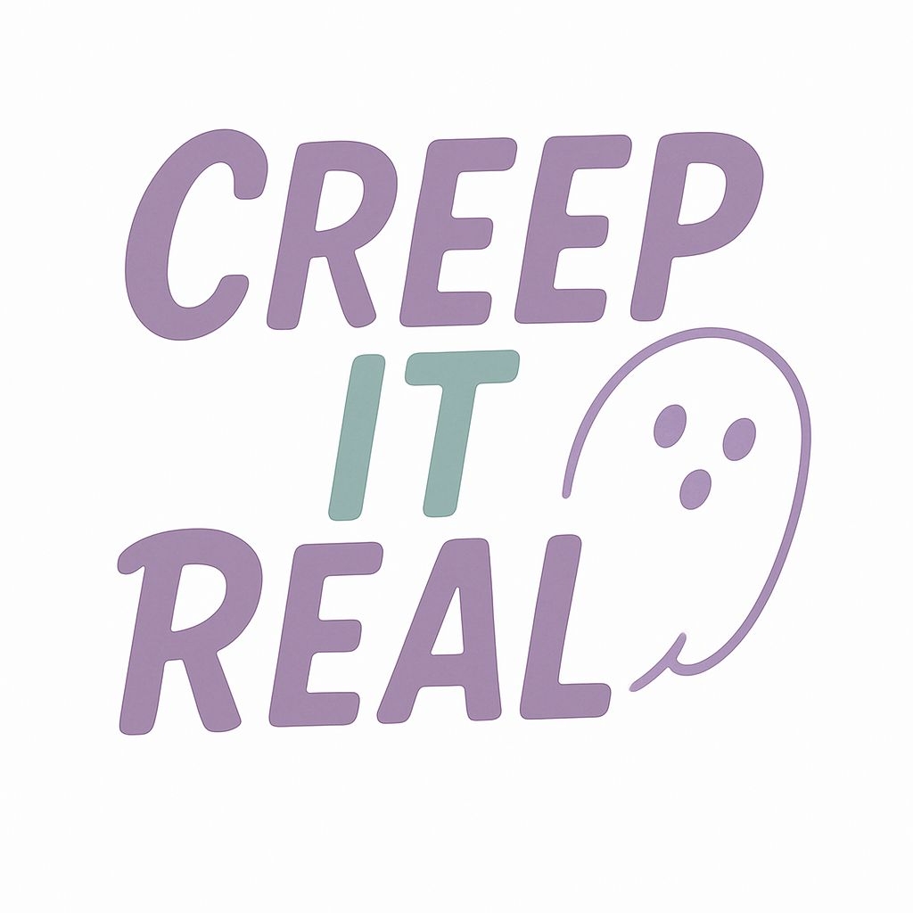 Creep It Real Playful Halloween Ghost Sticker