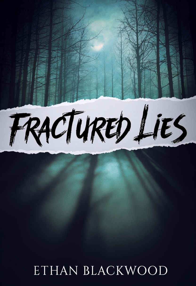 Fractured Lies Dark Fantasy Ebook Cover by Ethan Blackwood