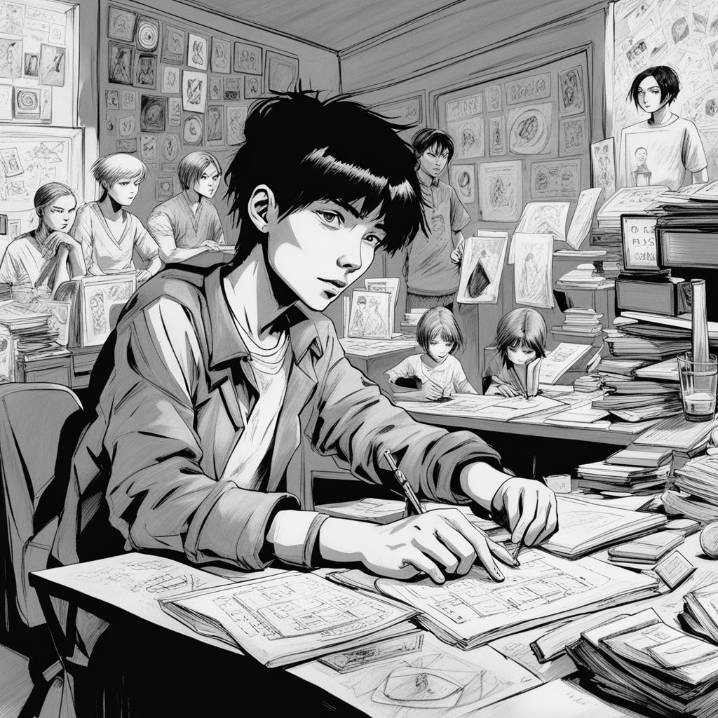 Drawing in underground comic style of Peter Pontiac by Januar Isnaeni ...