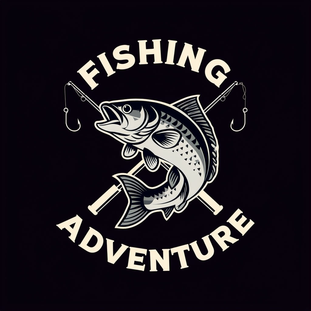 Vintage Leaping Fish Adventure Graphic T-Shirt