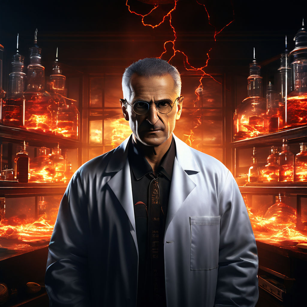 Digital render capturing Dr. Vladimir Kervorkian by Md Ahsan Afaque ...