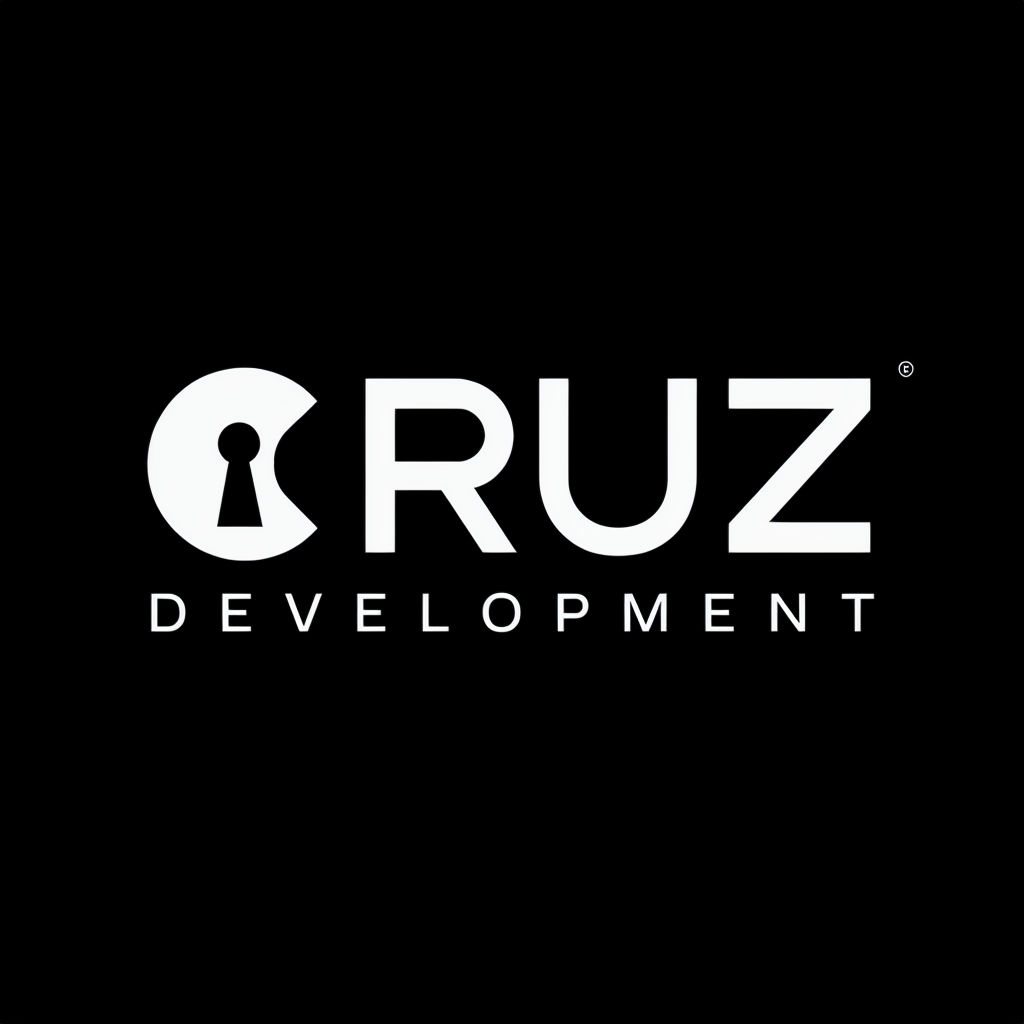 Sophisticated Minimalist Cruz Development Logo Design