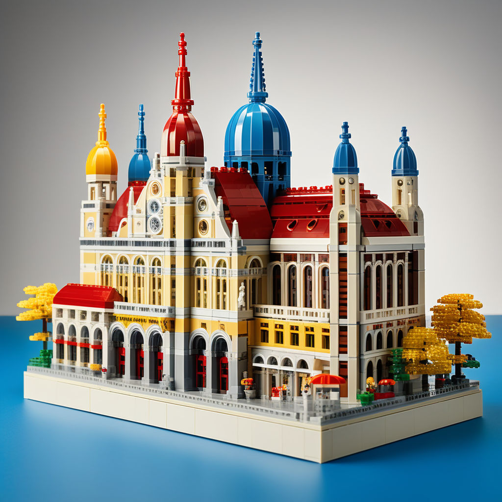 Lego set box showcasing Vienna's iconic architecture by Judith Schrödl ...