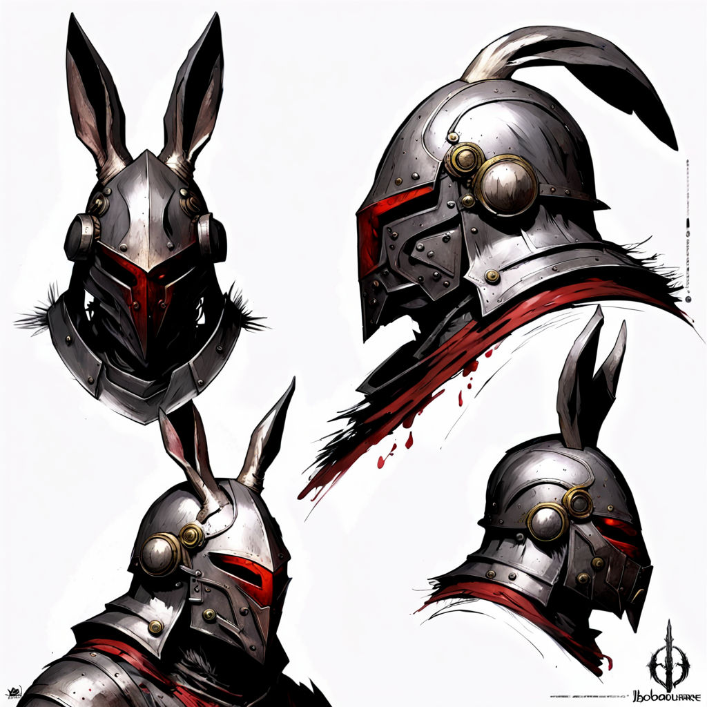 A rabbit warrior by Arda Kaynak - Playground