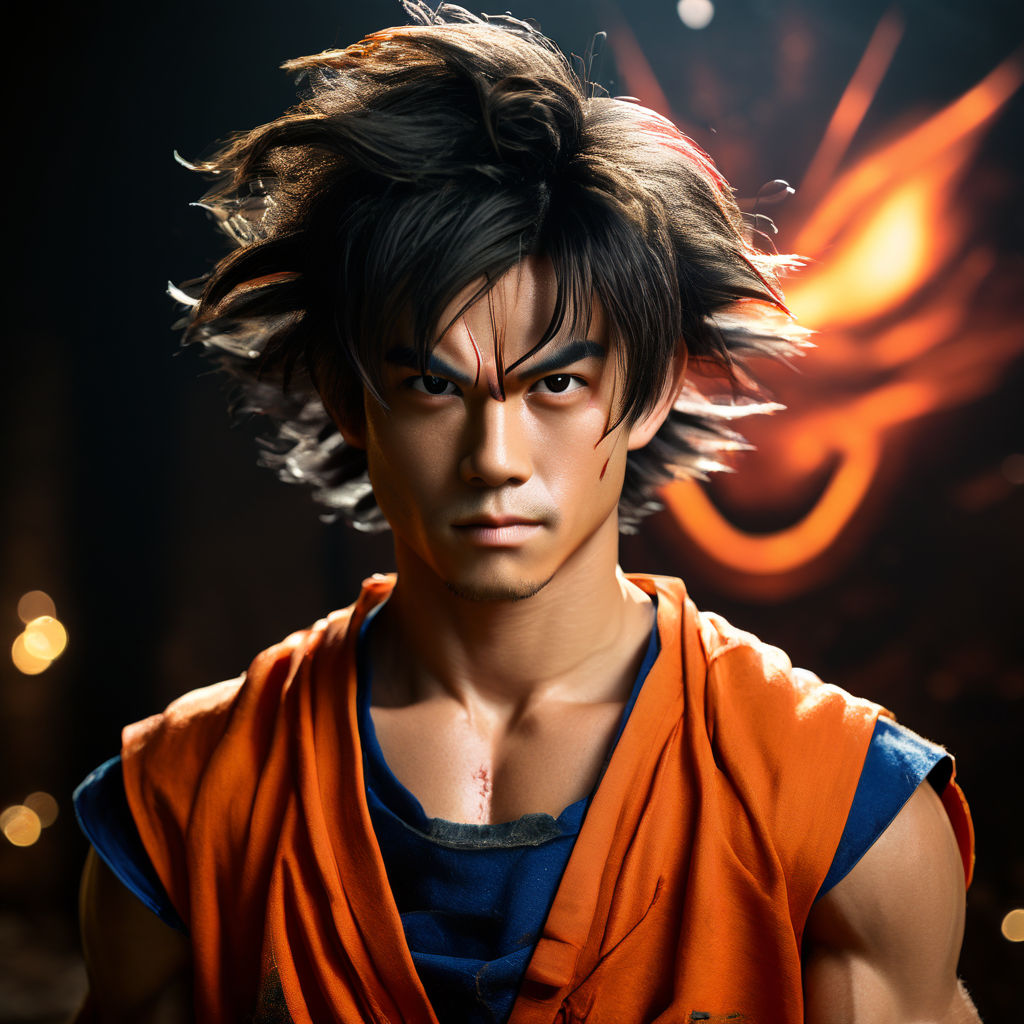 Realistic live action Goku from Dragon Ball by Piotrek Antoniak ...