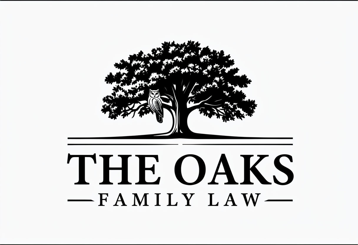 Professional Ozarks Family Law Logo with Stylized Tree and Owl