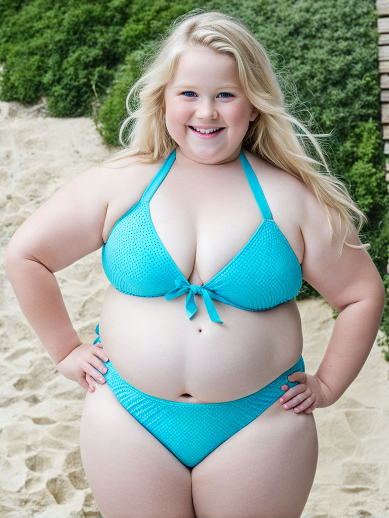 fat bikini cute kawaii