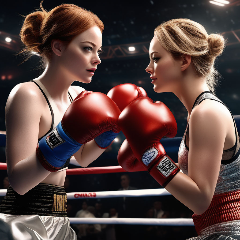 emma stone fighting emma watson