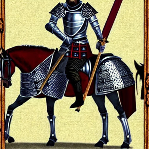 Gigachad as a realistic medieval knight by Harry Tucker - Playground