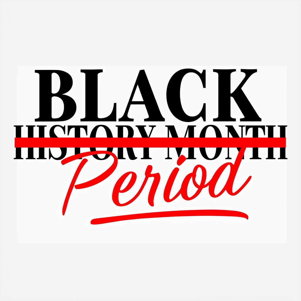 Bold Black History Month Celebration T-Shirt Design