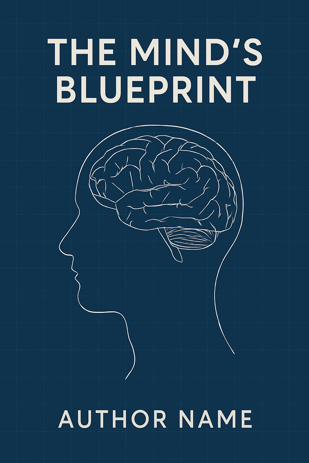 The Mind's Blueprint: A Minimalist EBook Cover Design