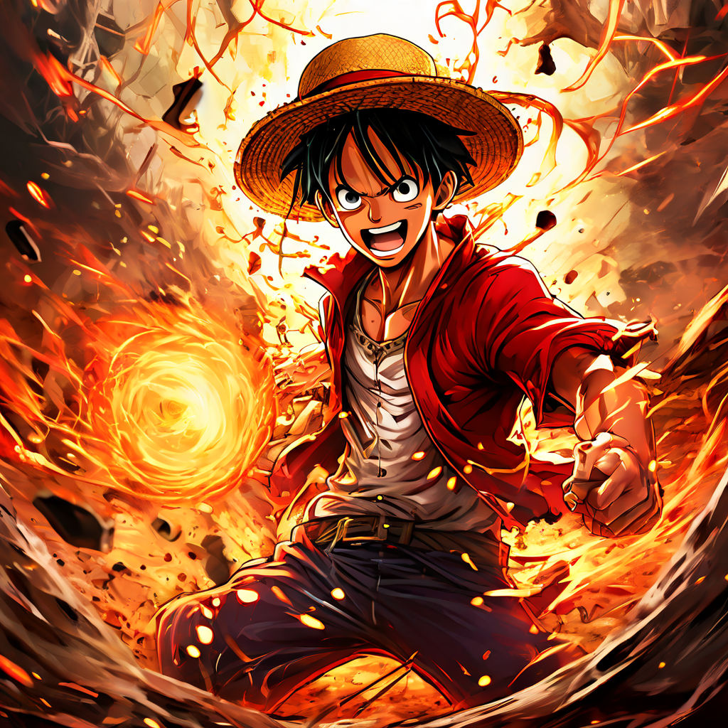 Monkey D. Luffy by Sam Mathew - Playground