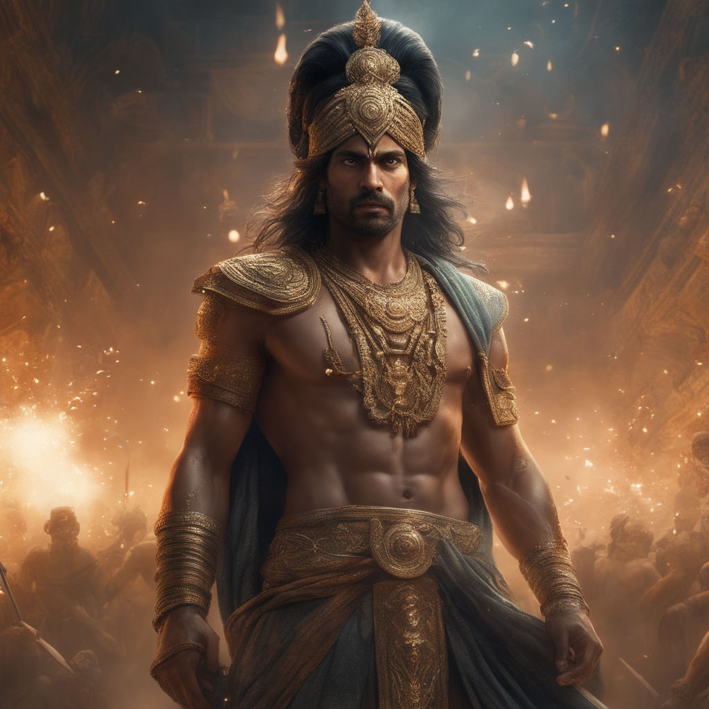 Yudhisthira's revealing poster from Mahabharat by Black Esports ...