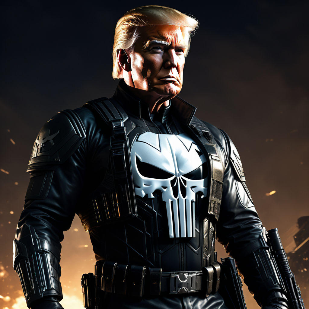 Donald Trump as the Punisher by aa vv - Playground