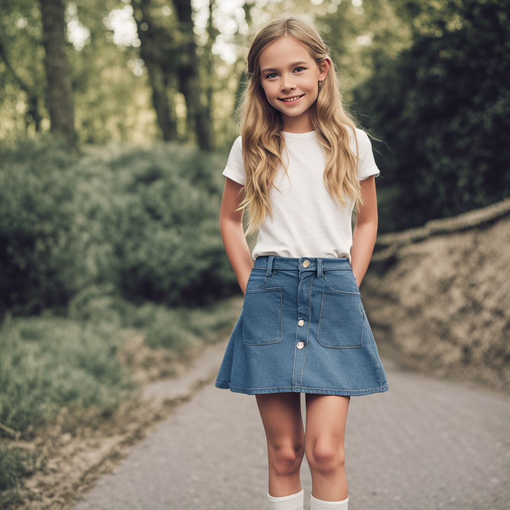 Tween mini skirt by Gary Severn - Playground