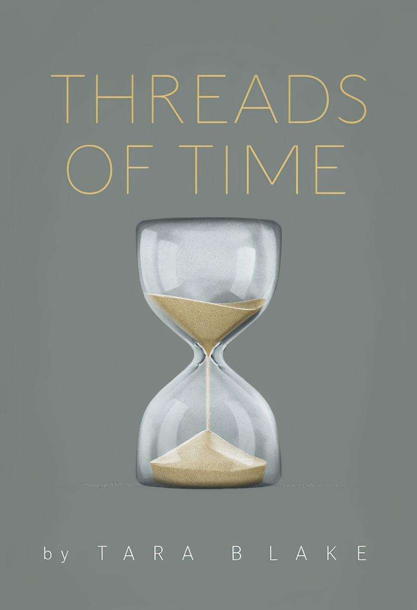 Elegant Minimalist Threads of Time eBook Cover Design