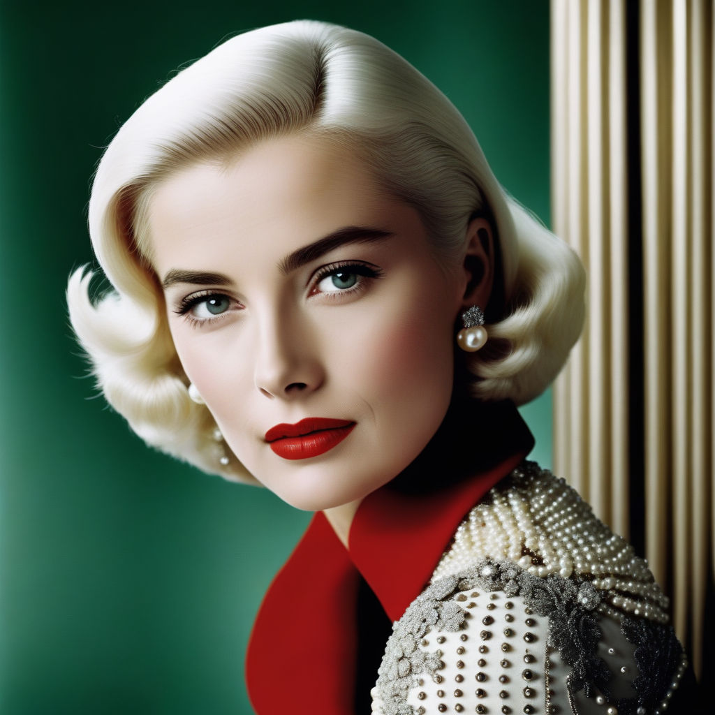 White hair Grace Kelly by Sam - Playground