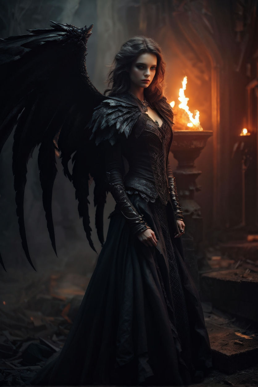 dark angel lady