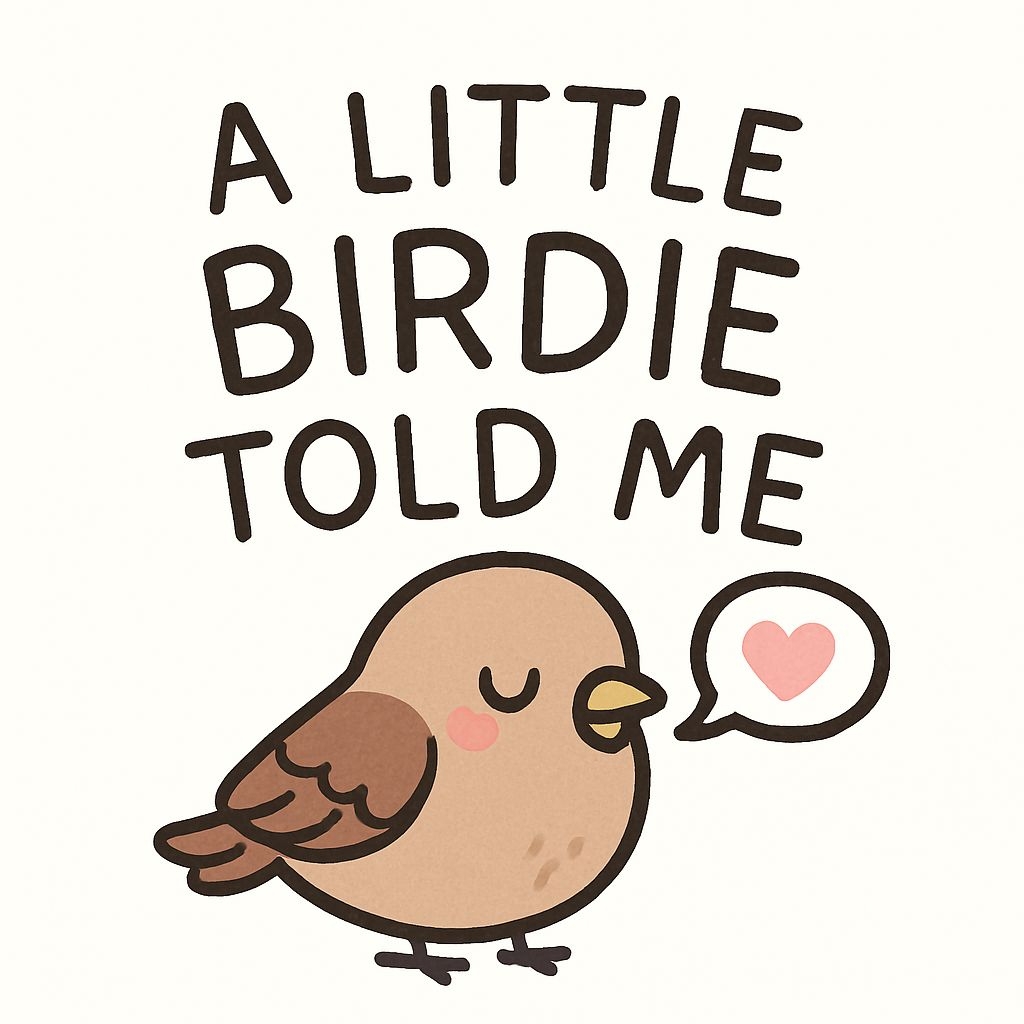 Adorable Cartoon Bird with Heartwarming Quote Mug