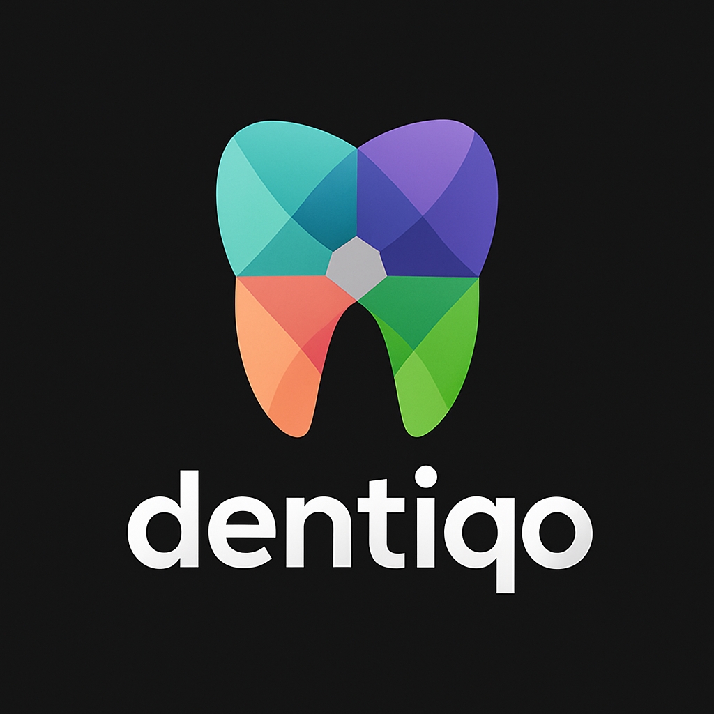 Modern Colorful Tooth Logo Design for Dental Branding