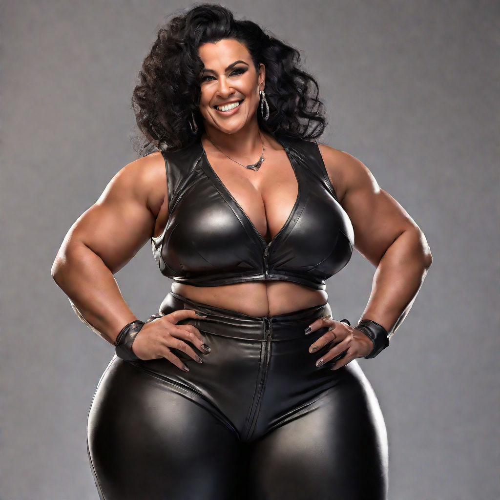 Giant bbw muscle woman