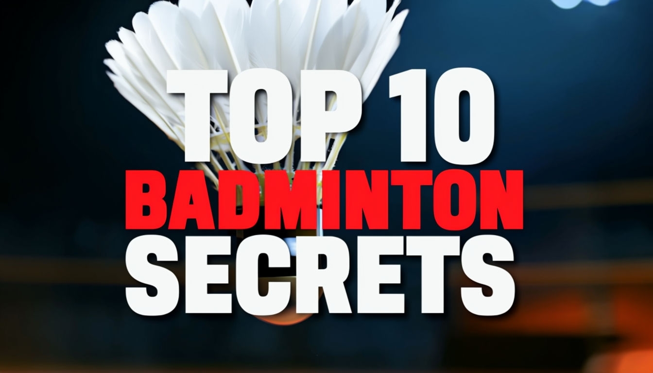 Top 10 Badminton Secrets Exciting Sports Movie Poster Social Media Post