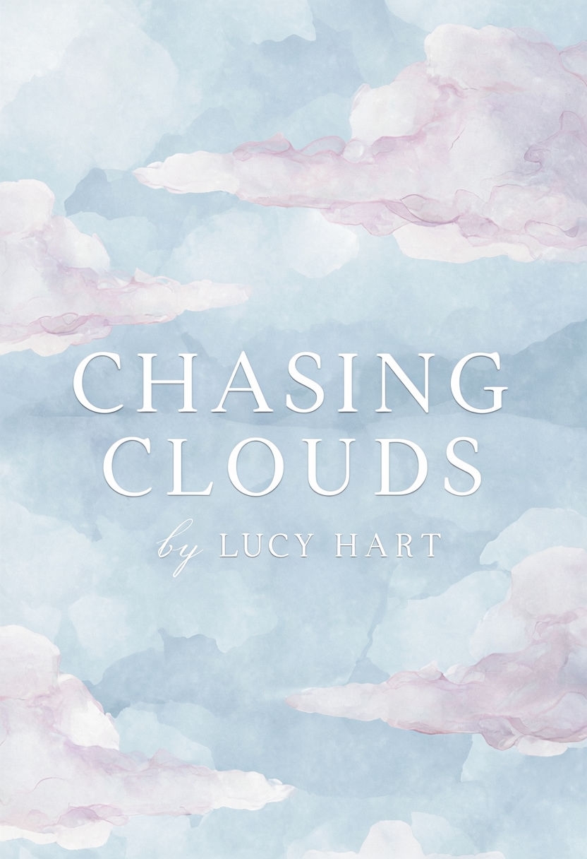 Dreamy Minimalist 'Chasing Clouds' eBook Cover Design