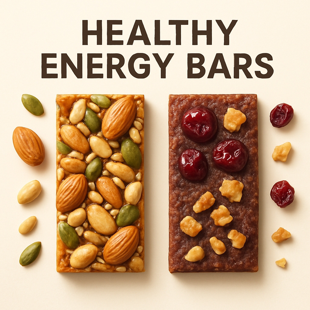 Minimalist Healthy Energy Bars Product Photography Ad