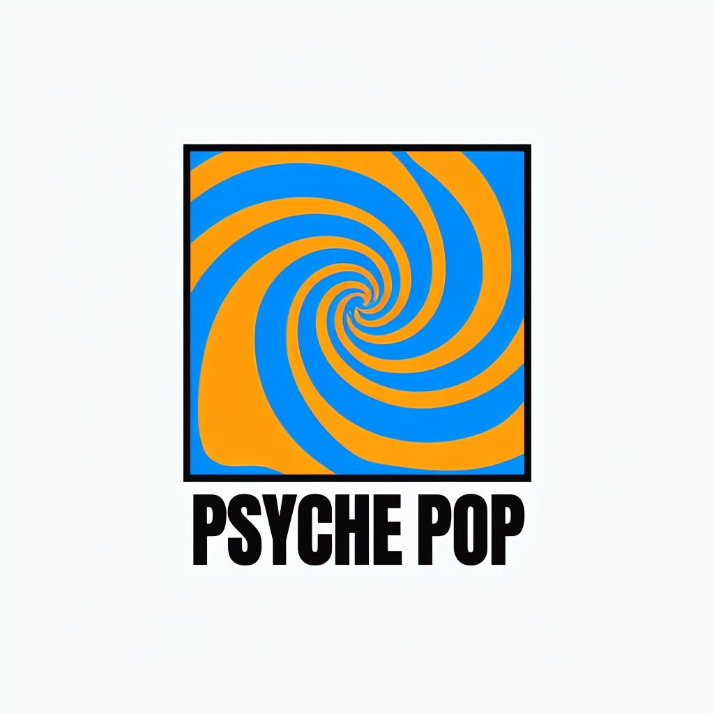 Modern Minimalist PSYCHE POP Fashion Brand Logo Design