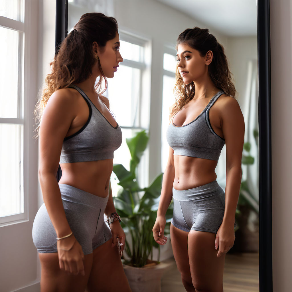 skinny Janice Griffith and strong Nia Jax