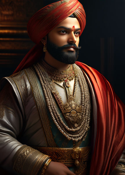 Chalukya King Vikramaditya by Shadevi Das - Playground