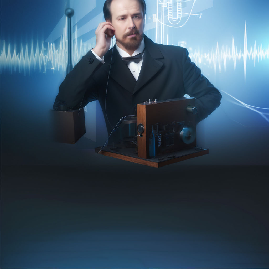 Background with beautiful frequency graph by Владимир Кочадыков