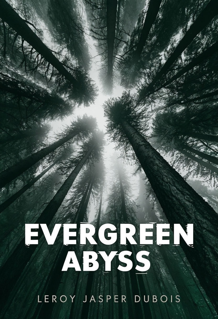 Mysterious Evergreen Abyss Forest EBook Cover Design