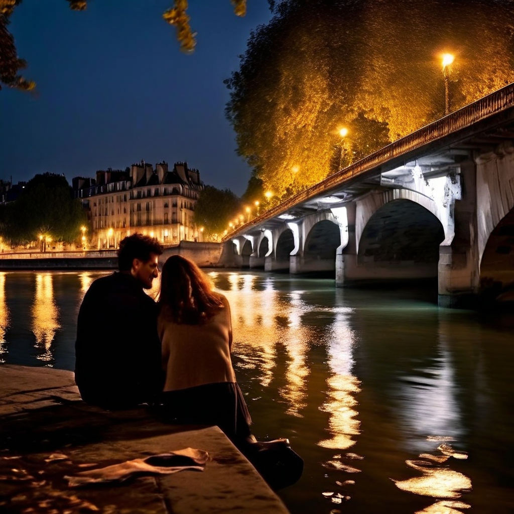Sous le pont Mirabeau coule la Seine Et nos amours Faut-il... by Rubén ...