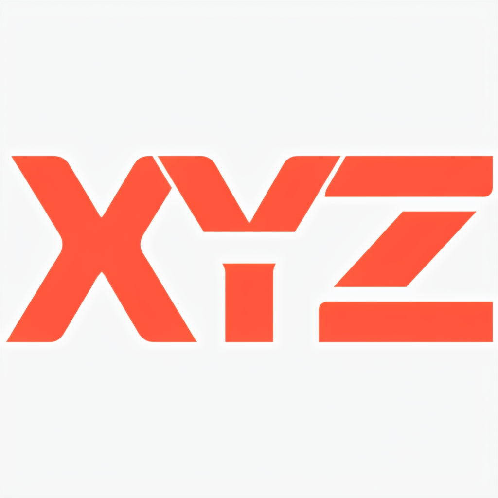 Modern Minimalist Coral XYZ Logo Design