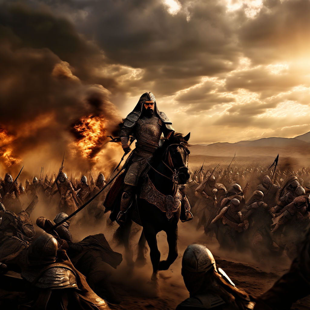 Battle of Al-Qadisiyah by احمدرضا یگانه - Playground