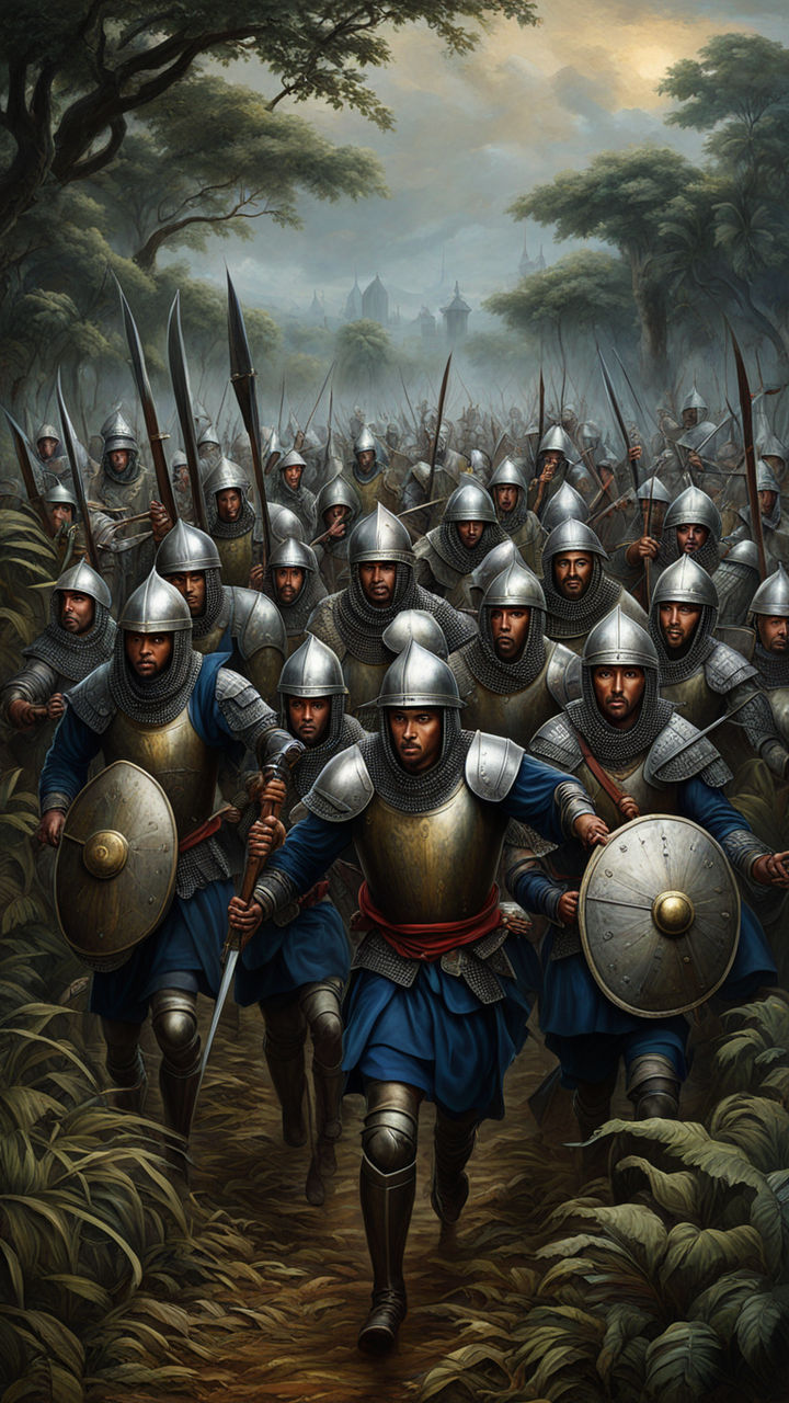 16th-century Portuguese soldiers by flow ecletico - Playground