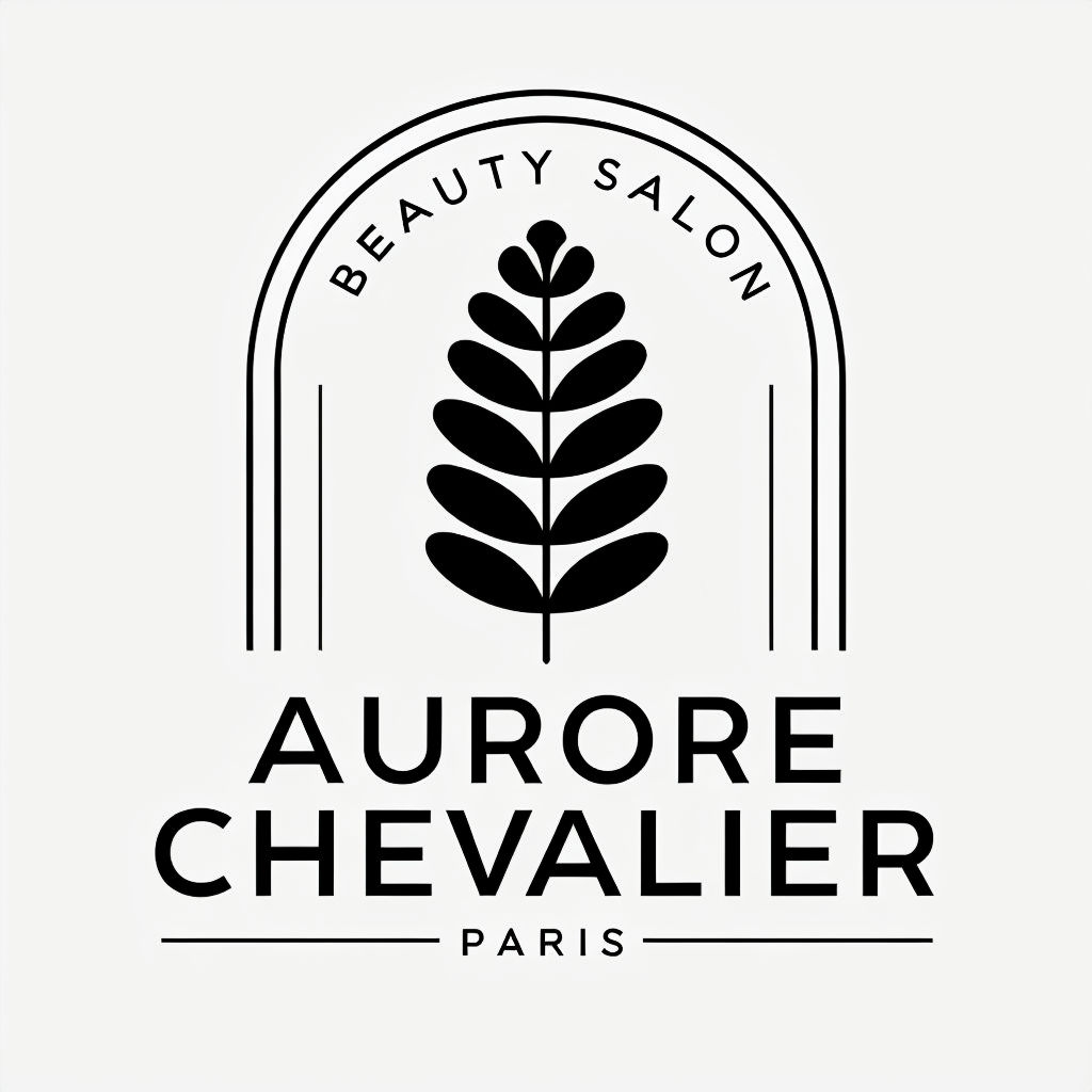 Elegant Minimalist Aurore Chevalier Beauty Salon Logo