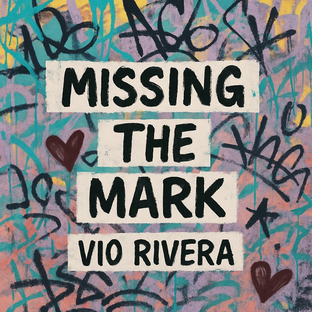 Urban Graffiti Style Missing the Mark Album Cover by Vio Rivera Spotify Album Cover