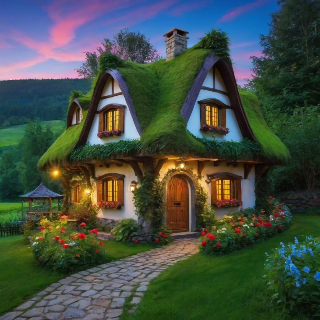 Enchanted house in the village by Kacpeiros - Playground