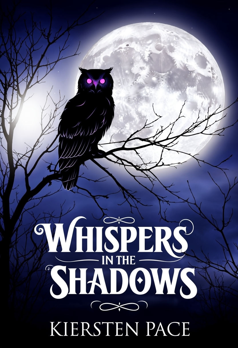 Mysterious Whispers in the Shadows EBook Cover Art