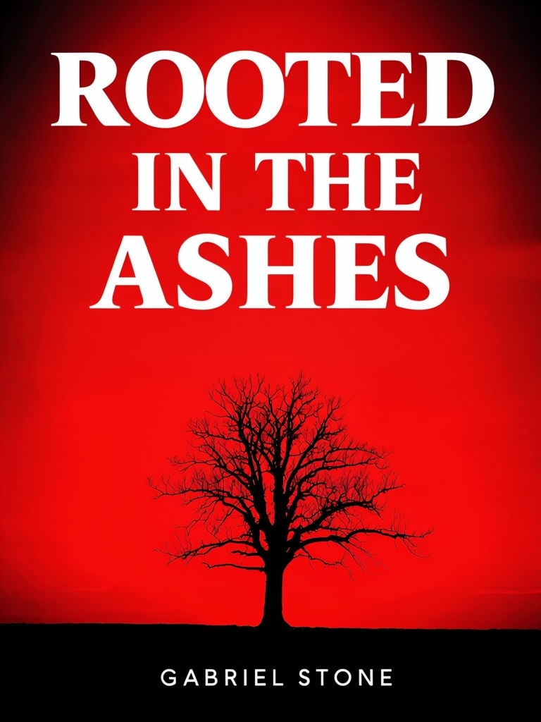 Rooted in the Ashes Bold Minimalist EBook Cover Design