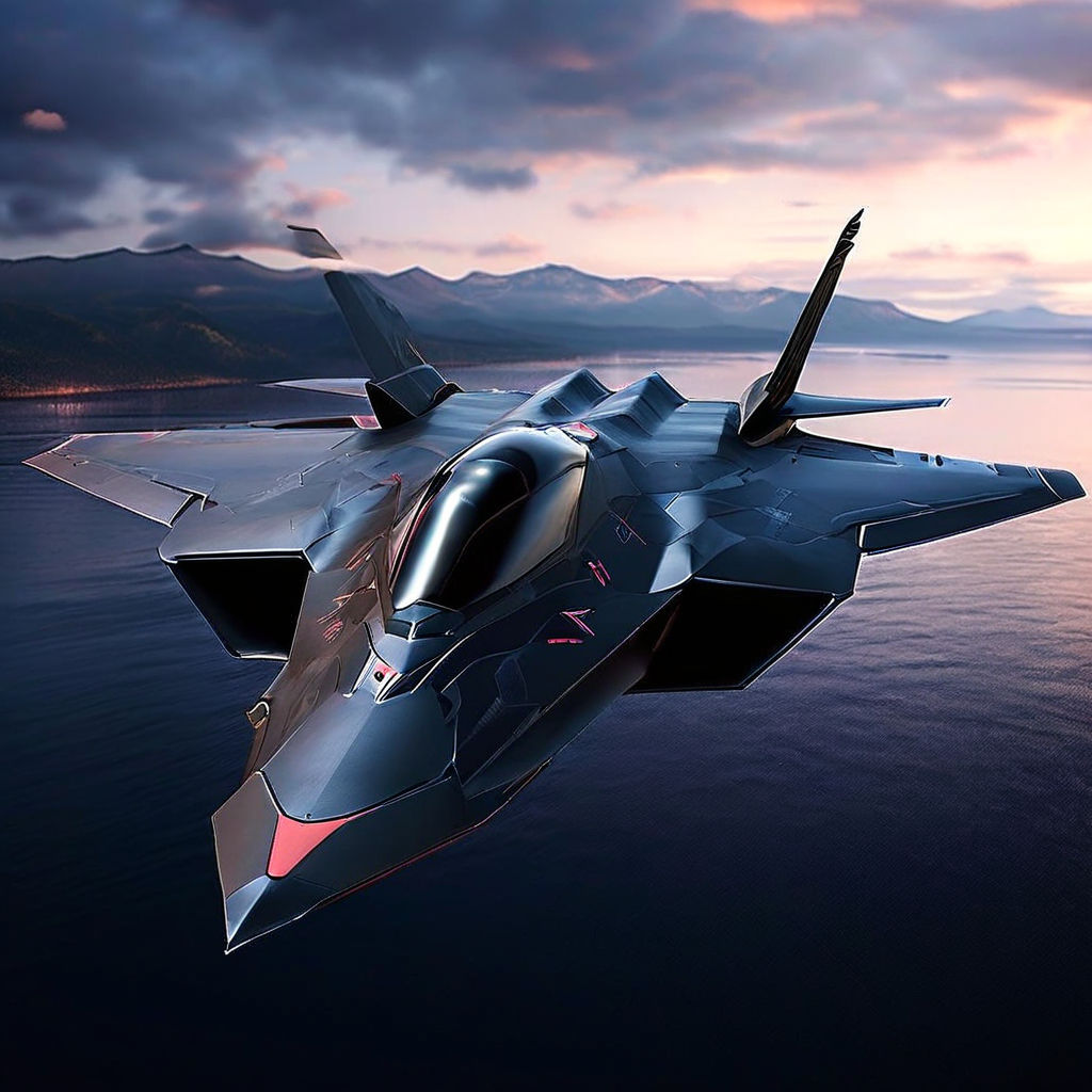 Concept art of America's next generation of fighter jet by Oscar Olson ...