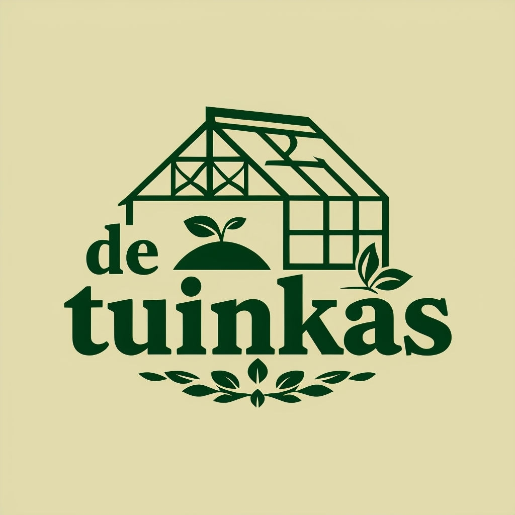 Minimalist Forest Green De Tuinkas Logo T-Shirt
