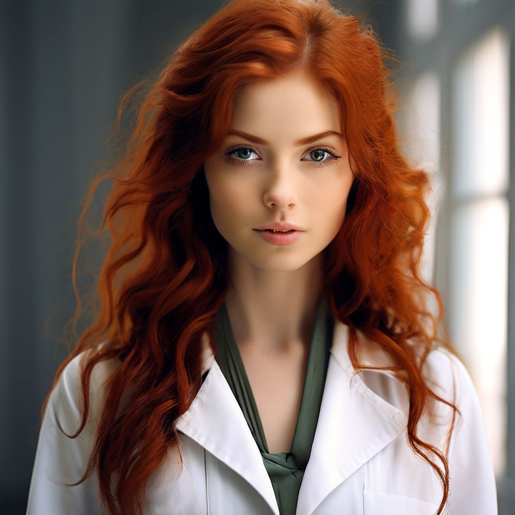 a dedicated redhead nurse