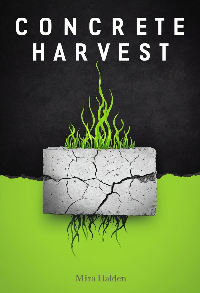 Concrete Harvest Dystopian Environmental Thriller EBook Cover